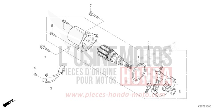 ANLASSER von MSX GROM A MAT DIM GRAY METALLIC (NHC34) von 2023
